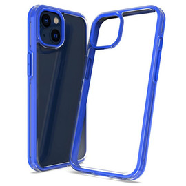 Translucent Series Hybrid Case for iPhone 14 - Blue