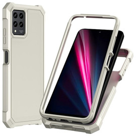 Military Grade Rugged Armor Case for T-Mobile REVVL 6 Pro 5G - Grey
