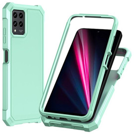 Military Grade Rugged Armor Case for T-Mobile REVVL 6 Pro 5G - Mint Green