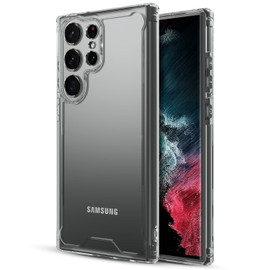 Shockproof Fusion Shield Tough Snap-on Case for Samsung Galaxy S23 Ultra - Clear