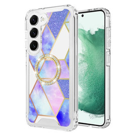 Shockproof Tough Snap-on Case with Ring Grip for Samsung Galaxy S23 Plus - Galaxy