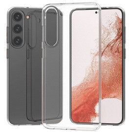 Crystal Clear TPU Flexi Shield Gel Case for Samsung Galaxy S23 Plus