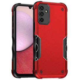 Military Grade Shockproof Hybrid Armor Case for Samsung Galaxy A14 5G - Red