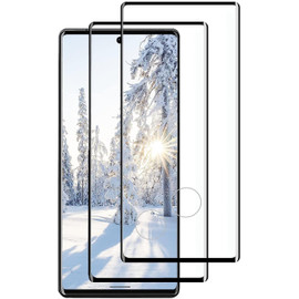 2-Pack 3D Curved Edge HD Tempered Glass Screen Protector for Google Pixel 7 Pro