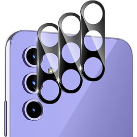 3-Pack HD Tempered Glass Camera Lens Protector for Samsung Galaxy A14 5G - Black