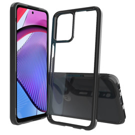 Fusion Shield Tough Snap-on Case for Motorola Moto G Power 5G 2023 - Black