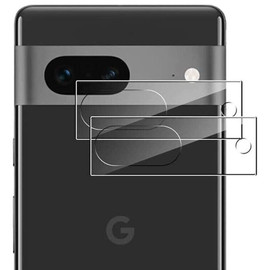 2-Pack HD Tempered Glass Camera Lens Protector for Google Pixel 7a