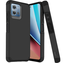 Shockproof Air Cushion Hybrid Case for Motorola Moto G Stylus 5G 2023 - Black