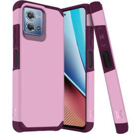 Shockproof Air Cushion Hybrid Case for Motorola Moto G Stylus 5G 2023 - Fruity Wine