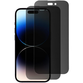 2-Pack Privacy Tempered Glass Screen Protector for iPhone 15 Plus