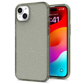 Stardust Glitter Hybrid Case for iPhone 15 Plus - Black