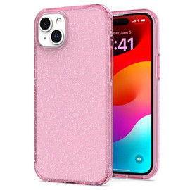 Stardust Glitter Hybrid Case for iPhone 15 Plus - Pink