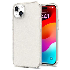Stardust Glitter Hybrid Case for iPhone 15 - Clear