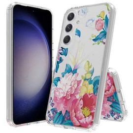 Fusion Shield Tough Snap-on Case for Samsung Galaxy S23 FE - Floral Garden