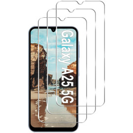 3-Pack HD Tempered Glass Screen Protector for Samsung Galaxy A25 5G