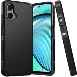 Shockproof Air Cushion Hybrid Case for Motorola Moto G Power 5G 2024 - Black