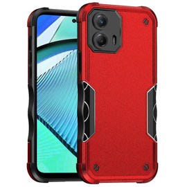 Military Grade Shockproof Hybrid Armor Case for Motorola Moto G Power 5G 2024 - Red