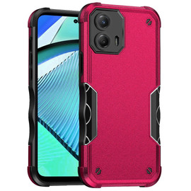 Military Grade Shockproof Hybrid Armor Case for Motorola Moto G Power 5G 2024 - Hot Pink