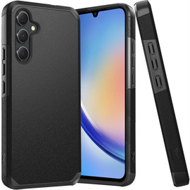 Shockproof Air Cushion Hybrid Case for Samsung Galaxy A35 5G - Black