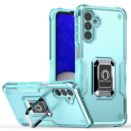 Military Grade Shockproof Hybrid Armor Case with Ring Grip for Samsung Galaxy A35 5G - Teal
