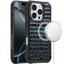 Hump Series MagSafe Case for iPhone 16 Pro - Leopard Black