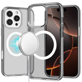 Slim Transparency MagSafe Case for iPhone 16 Pro Max - Smoke