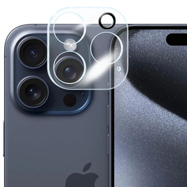 HD Clear Tempered Glass Camera Lens Protector for iPhone 16 Pro / iPhone 16 Pro Max