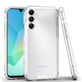 Shockproof Fusion Shield Tough Snap-on Case for Samsung Galaxy A16 5G - Clear