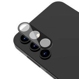 HD Tempered Glass Camera Lens Protector for Samsung Galaxy A15 5G - Black