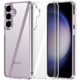 Fusion Shield Tough Snap-on Transparent Case for Samsung Galaxy S25 - Clear