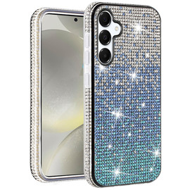 Sparks Mini Crystal Case for Samsung Galaxy S25 Plus - Blue