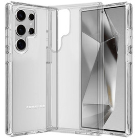 Ultra Slim Hybrid Transparent Case for Samsung Galaxy S25 Ultra - Clear