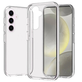 Ultra Slim Hybrid Transparent Case for Samsung Galaxy S25 Plus - Clear