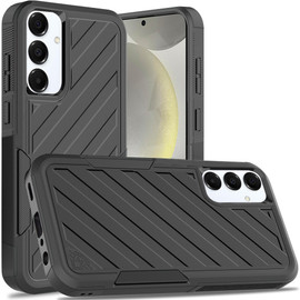 Military Grade Noble Hybrid Armor Case for Samsung Galaxy S25 Plus - Black