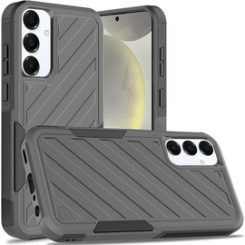 Military Grade Noble Hybrid Armor Case for Samsung Galaxy S25 - Grey