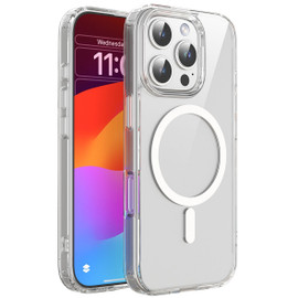Premium MagSafe Hybrid Protective Clear Case for iPhone 16 Pro
