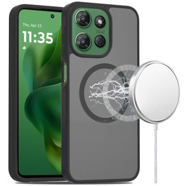 Shade Series Hybrid Case with MagSafe Magnetic Ring for Motorola Moto G Power 2025 - Black