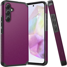 Shockproof Air Cushion Hybrid Case for Samsung Galaxy A36 5G - Purple