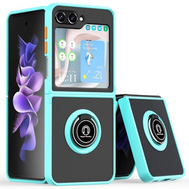 Aero Flex Ring Grip Case for Samsung Galaxy Z Flip 6 - Light Blue
