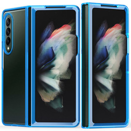 Clarity Collection Transparent Case for Samsung Galaxy Z Fold 6 - Blue