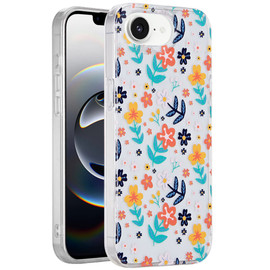 Mood Series Designer Hybrid Case for iPhone 16e - Colorful Floral