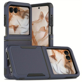 Military Grade TUFF Hybrid Armor Case for Motorola Razr 2025 / 2024 - Blue