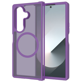 Shade Series Hybrid Case with MagSafe Magnetic Ring for Samsung Galaxy Z Fold 7 - Purple