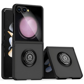 Aero Flex Ring Grip Case for Samsung Galaxy Z Flip 7 - Black