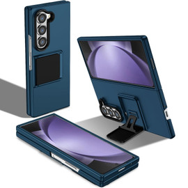 Slim Protective Case with Kickstand for Samsung Galaxy Z Fold 7 - Blue