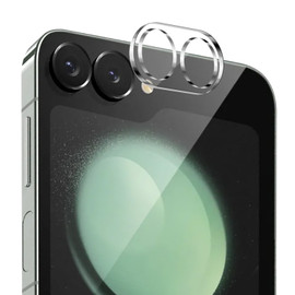 HD Clear Tempered Glass Camera Lens Protector for Samsung Galaxy Z Flip 7 FE / Flip 6