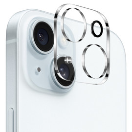 HD Clear Tempered Glass Camera Lens Protector for iPhone 15 / iPhone 15 Plus
