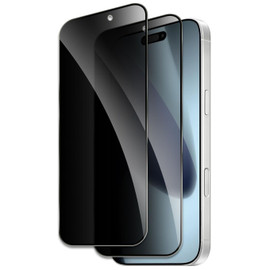 2-Pack Privacy Tempered Glass Screen Protector for iPhone 17 Pro Max