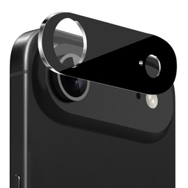 HD Tempered Glass Camera Lens Protector for iPhone Air - Black