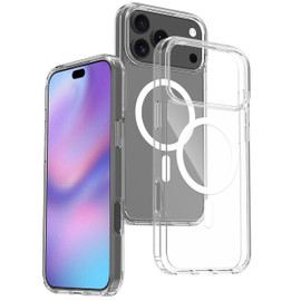 Premium MagSafe Hybrid Protective Clear Case for iPhone 17 Pro